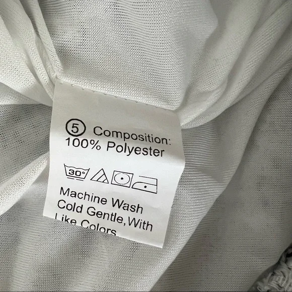 White plaid tweed shorts with fringe hem Size Small /4 26” waist - Picture 7 of 7